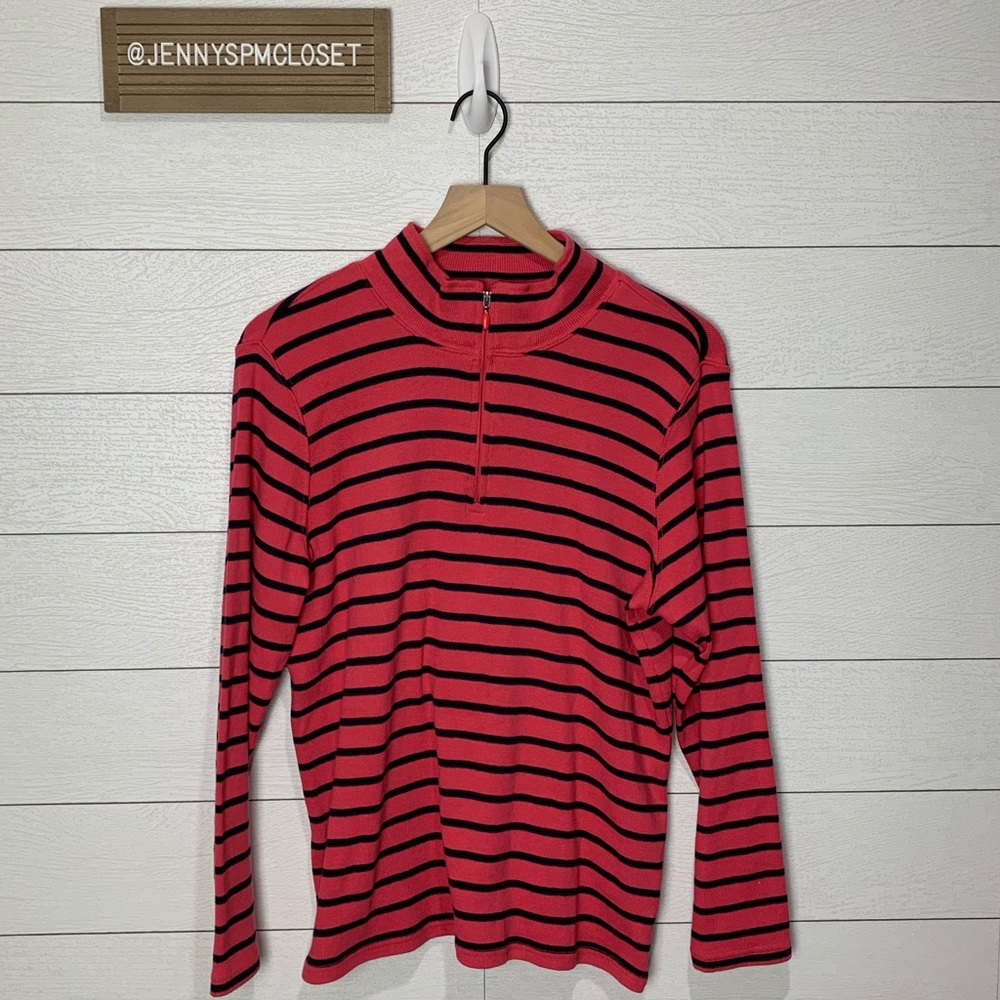 LL Bean Pink Top Size 1X